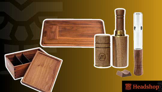 Marley Natural’s Sustainable Smoking Accessories Made From Walnut