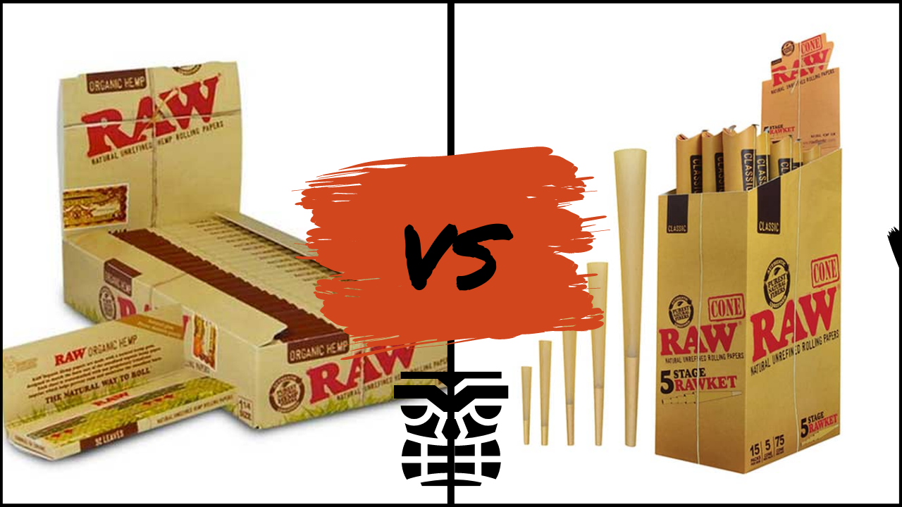 RAW Cones vs Rolling Papers The Question of Our Time