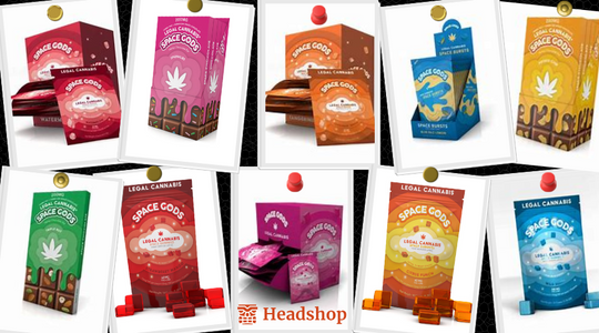 Space Gods Legal Cannabis Delta 9 + CBD Edibles - 2023 Review