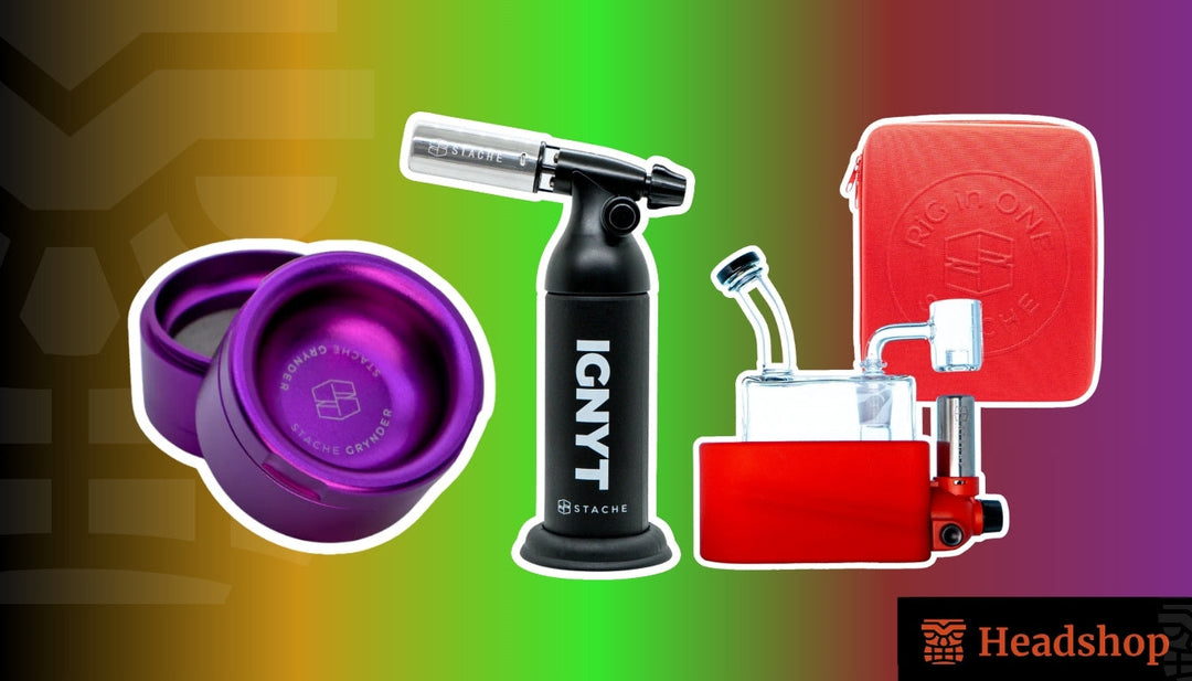 Stache's Headshop Delight: An Inside Look at their Newly Expanded Product Line