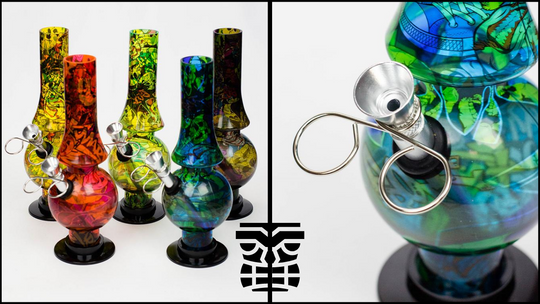 What Is an Acrylic Bong? (Acrylic vs. Silicone vs. Glass vs. Ceramic)