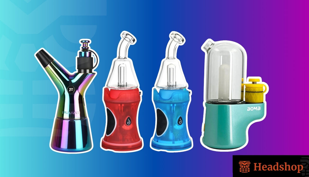 A person using a blow torch in a cannabis plant-filled environment.