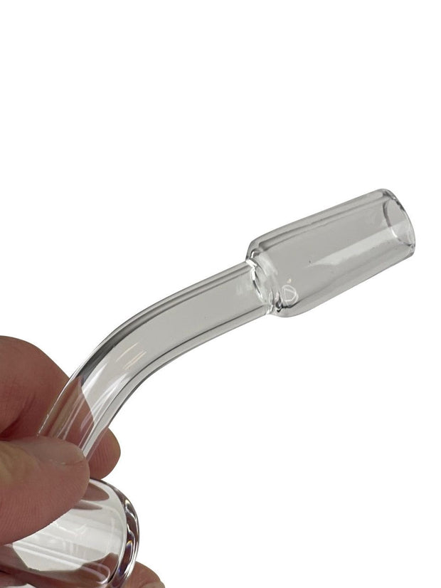 Flat Top Quartz Banger Male Joint Nail - 14mm & 45 Degree - Headshop.com