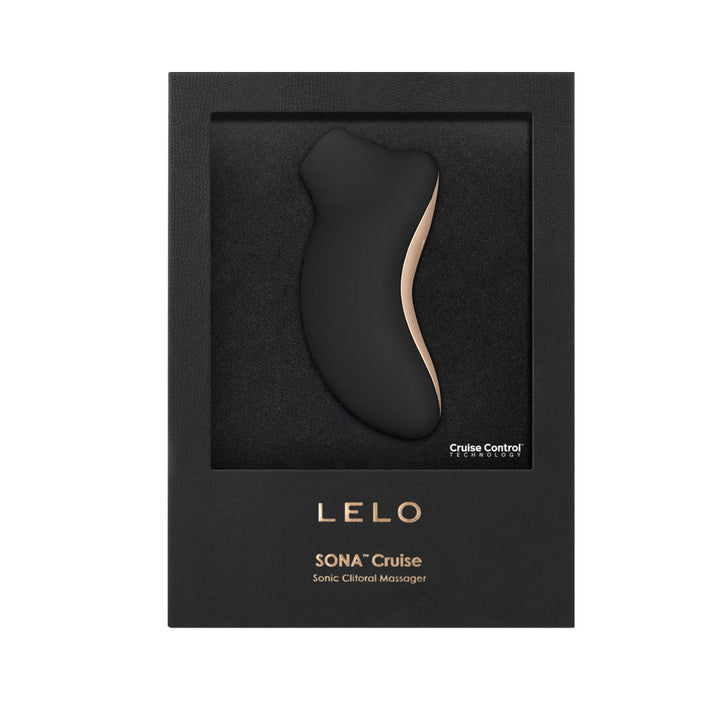 LELO SONA CRUISE Rechargeable Clitoral Stimulator Black - Headshop.com