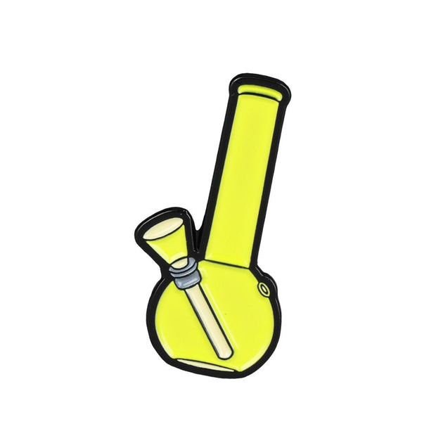 Wood Rocket Soft Enamel Lapel Pin - Bong - Headshop.com