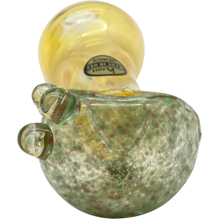 LA Pipes "Thick Neck Freckles" Spoon Pipe - Headshop.com