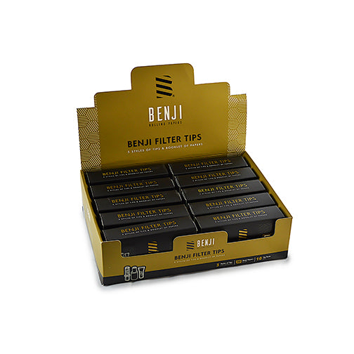 Benji - Filter Tips (Display of 10) - Headshop.com