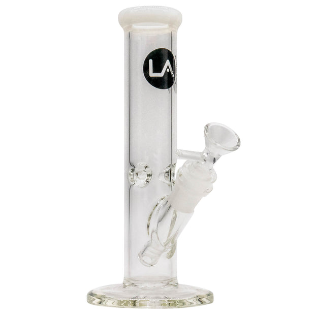 LA Pipes Straight Shooter Bong - Multiple Colors - 8" - Headshop.com
