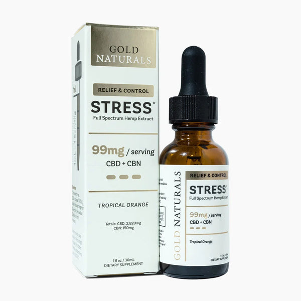 Gold Naturals Stress Relief Tincture Gold Naturals Stress Relief Tincture