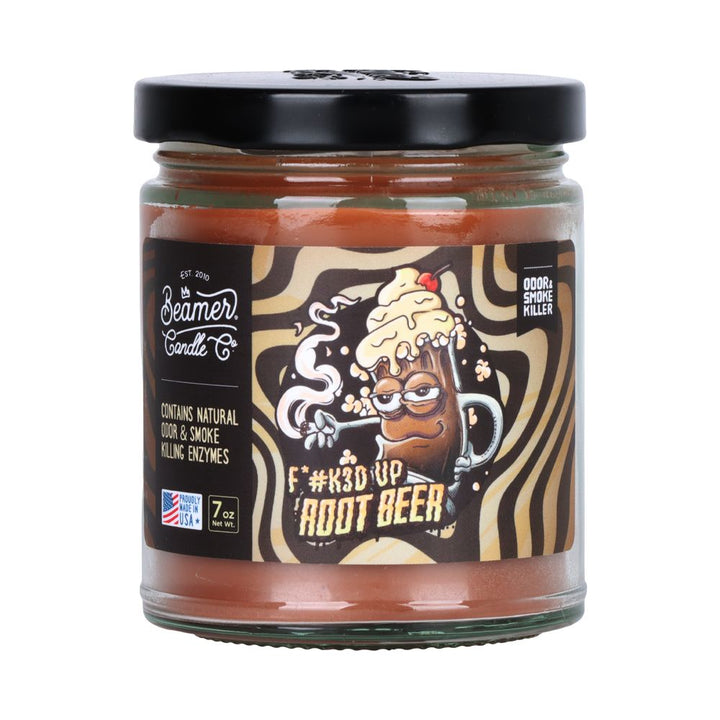 Beamer Candle Co. Odor & Smoke Killer Glass Jar Candle | 7oz - Headshop.com