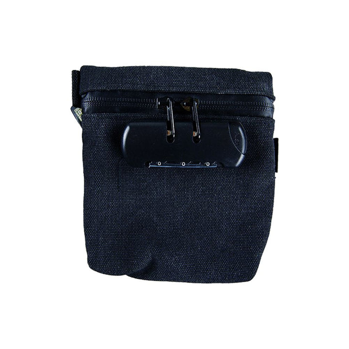 6CT DISPLAY - Smokezilla Smell Proof Locking Canvas Bag - 6"x6.25" / Assorted Colors - Headshop.com