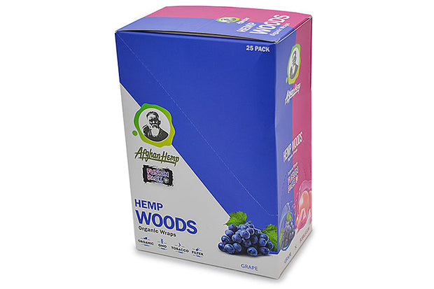 Afghan Hemp Duo Fusion Pack Blunt Wraps (2 Flavors per box) - Headshop.com