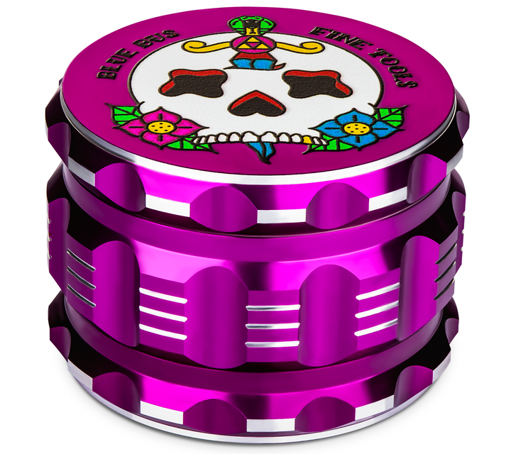 Bluebus GAC 2.5" CERAMIC GRINDER WHITE - Headshop.com