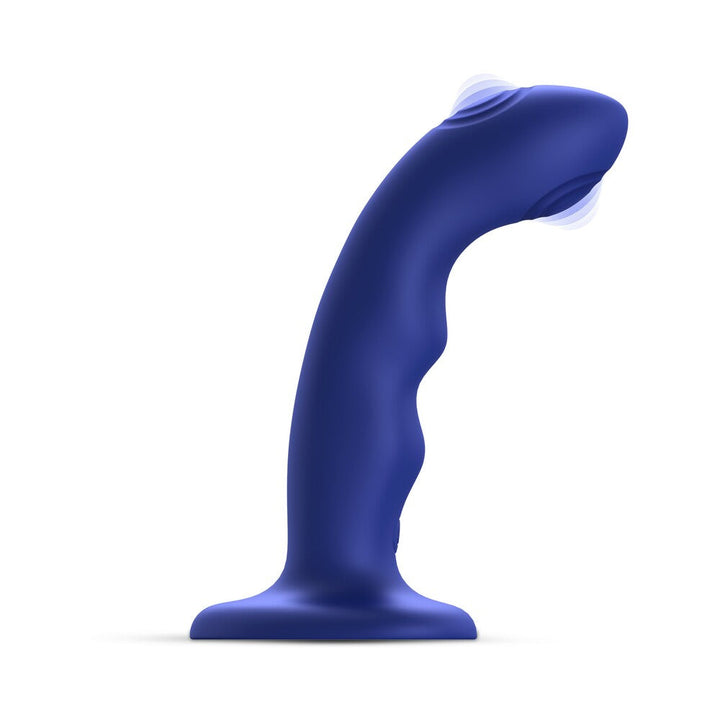 Strap-On-Me Tapping Dildo Wave Night Blue - Headshop.com