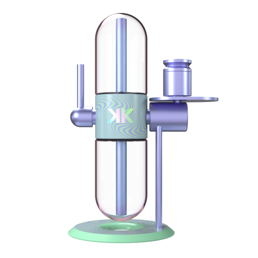 Khalifa x Stündenglass Gravity Infuser - Violet Sky / Mints - Headshop.com