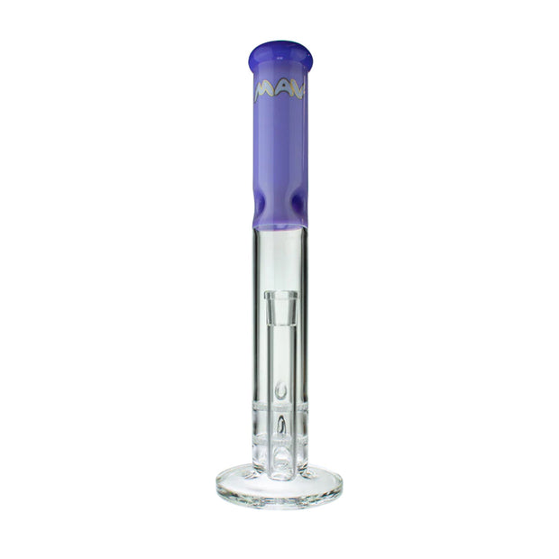 MAV 16" Double Honey Straight Glass Water Pipe