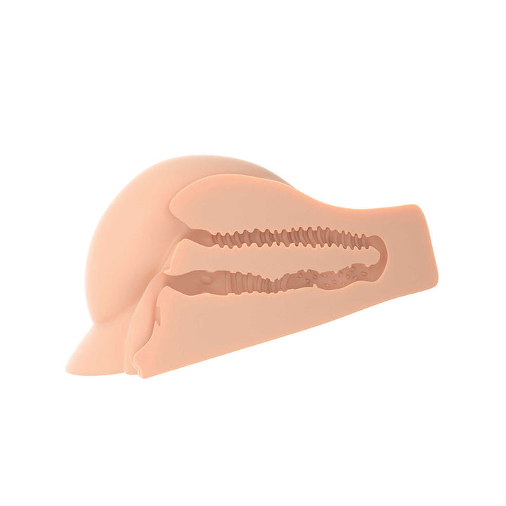 PDX Plus Perfect Ass XL Dual Entry Masturbator Beige - Headshop.com