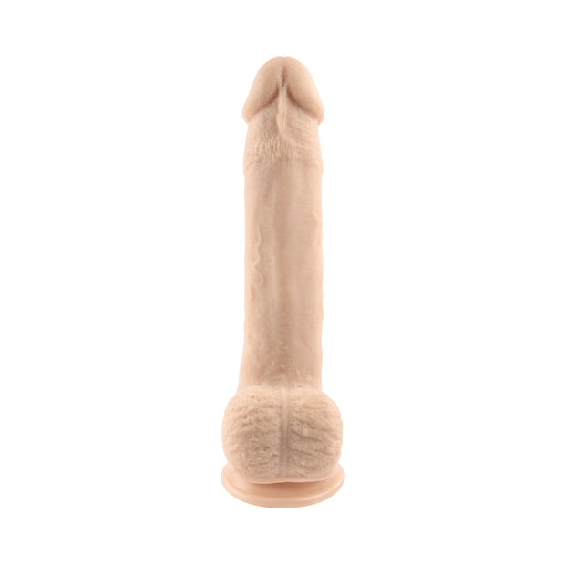 Selopa Natural Feel Flexskin Bendable Dildo with Moving Material 7 in. Light - Headshop.com