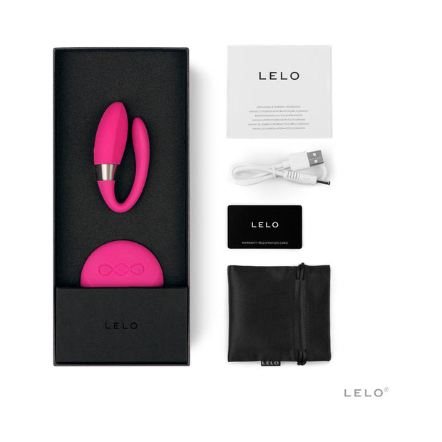 LELO TIANI 2 Rechargeable Dual Stimulation Couples Vibrator with Remote Cerise - Headshop.com