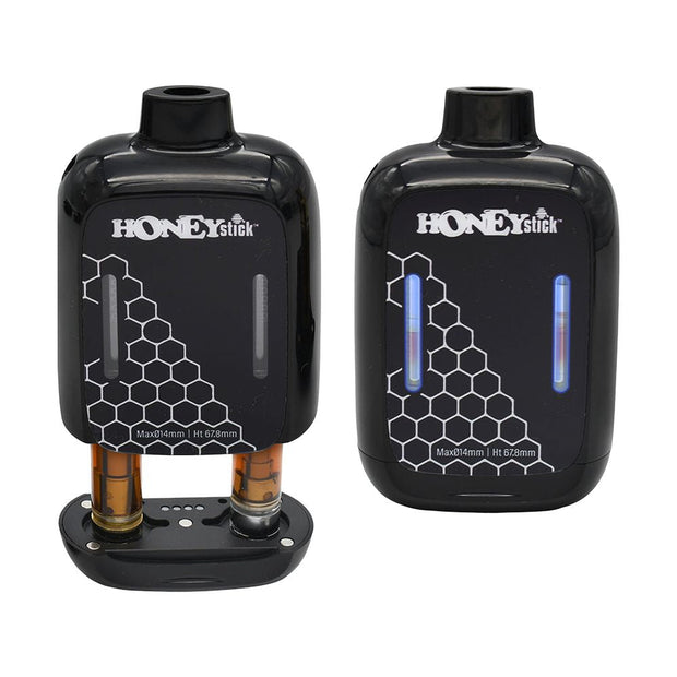 HoneyStick DUO Variable Voltage Plus Dual Cartridge 510 Vape bar - Headshop.com