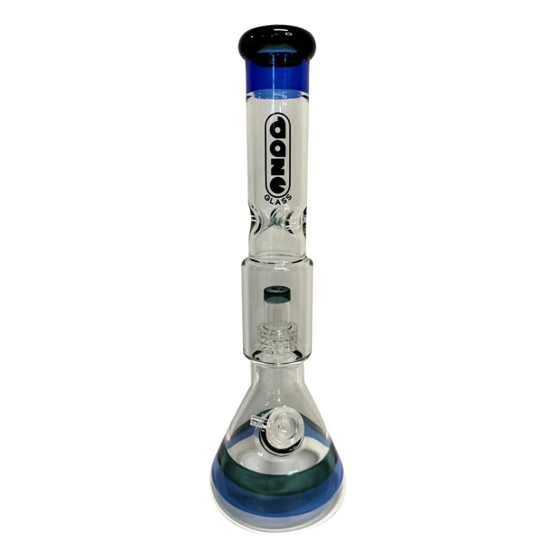 Daze Glass - Approx. 16 Striped Glass Water Pipe - Headshop.com