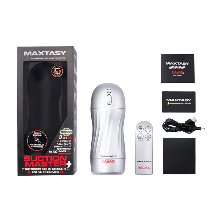 Maxtasy Suction Master Realistic With Remote Nude Plus - Headshop.com
