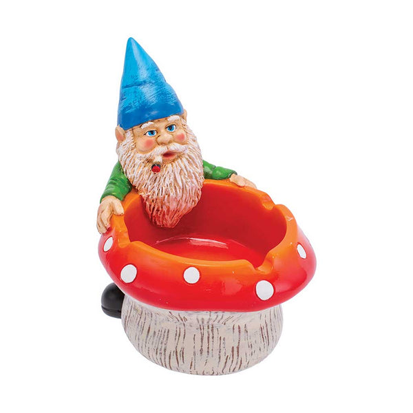 GNOME & MUSHROOM ASHTRAY GNOME & MUSHROOM ASHTRAY