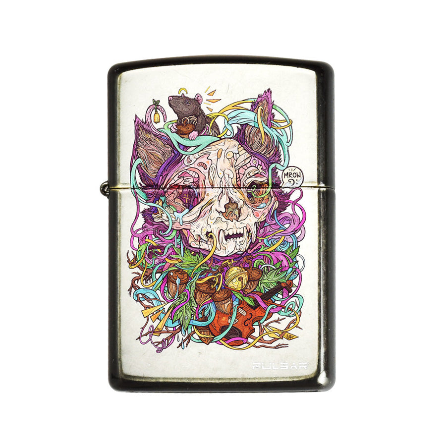 Zippo Lighter | Pulsar Courtney Hannen MrOw | Gray Dusk - Headshop.com