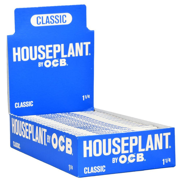 24CT DISP - Houseplant by OCB Rolling Papers - Classic / 50pc / 1 1/4" - Headshop.com