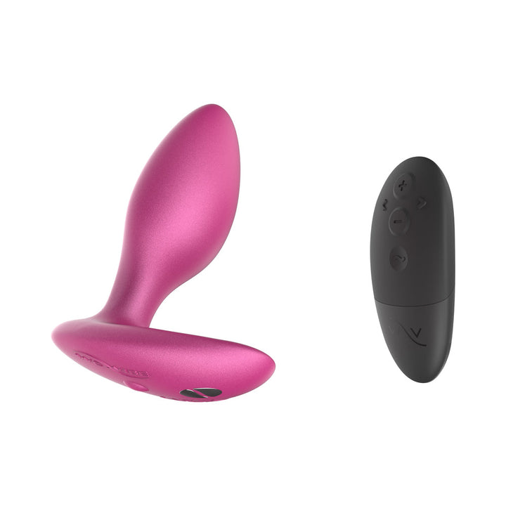 We-Vibe Ditto+ Rechargeable Remote-Controlled Silicone Vibrating Anal Plug Cosmic Pink - Headshop.com