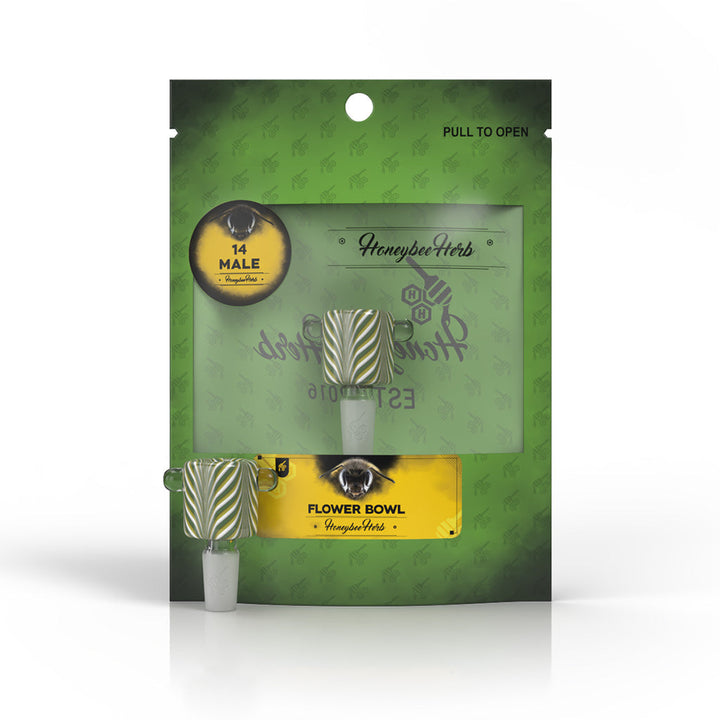 GLASS FLOWER BOWL (FB-9) - Headshop.com