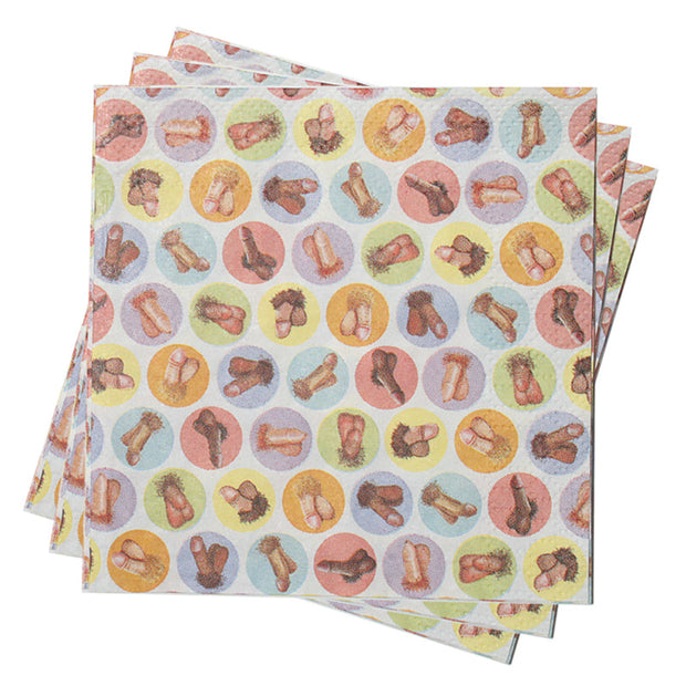 Candyprints Dirty Napkins: Penis Napkins - Headshop.com