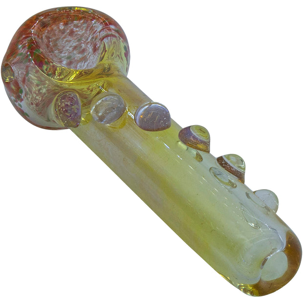 LA Pipes "Razorback" Silver Fumed Mini Spoon (Various Colors) - Headshop.com