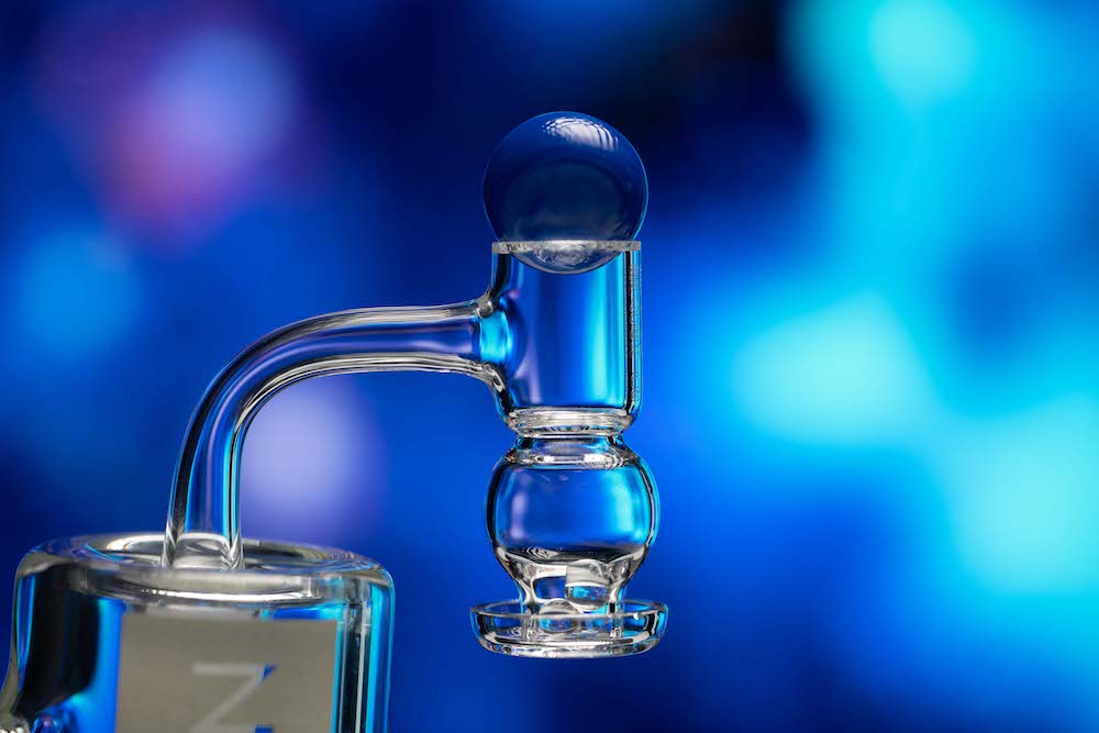 Space King Fully Fused Round Belly Terp Slurper (Purple) - Headshop.com