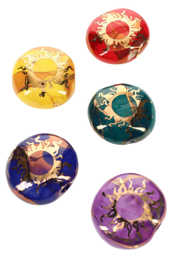 Ancient Creations Ceramics Round Ceramic Smoke Stone β 2β³ β US-Made Ancient Creations Ceramics Round Ceramic Smoke Stone β 2β³ β US-Made