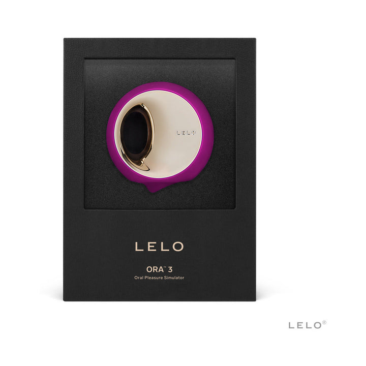 LELO ORA 3 Rechargeable Clitoral Stimulator Deep Rose - Headshop.com