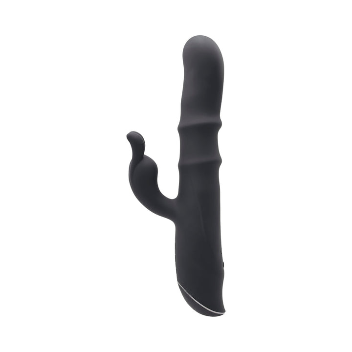 Evolved Ringmaster Rechargeable Dual Stim Vibe Silicone Black - Headshop.com