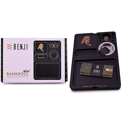 Benji - Bankroll Mini Bamboo Tray Kit - Headshop.com