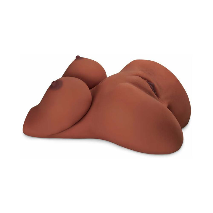 PDX Plus EZ Bang Torso Dual Entry Masturbator Brown - Headshop.com