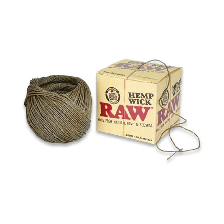 RAW Hemp Wick - Headshop.com