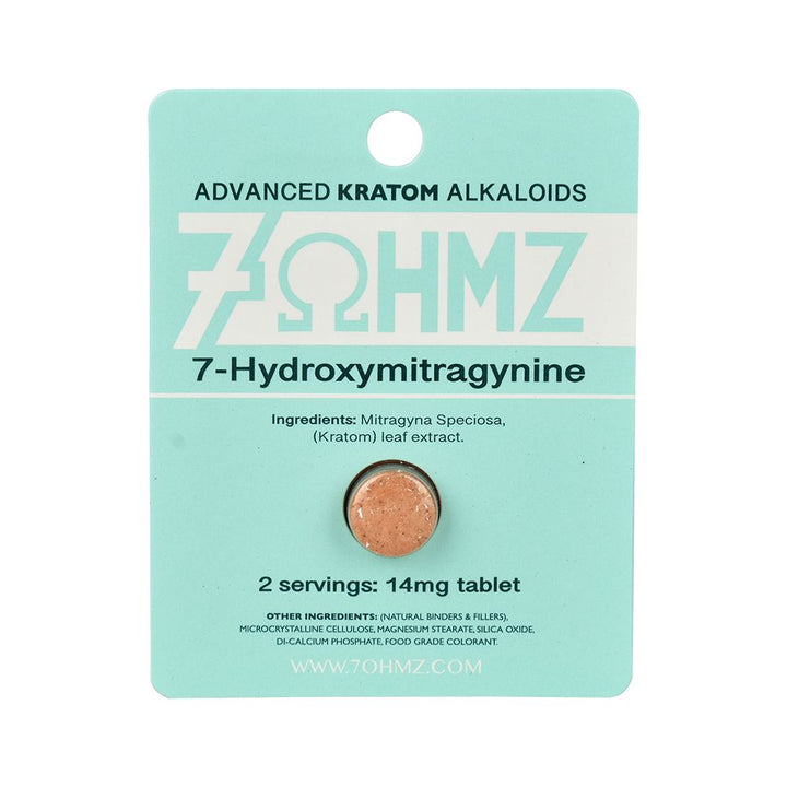 7-OHMZ Kratom Alkaloid 7-Hydroxymitragynine Tablets | 14mg | 20pk - Headshop.com
