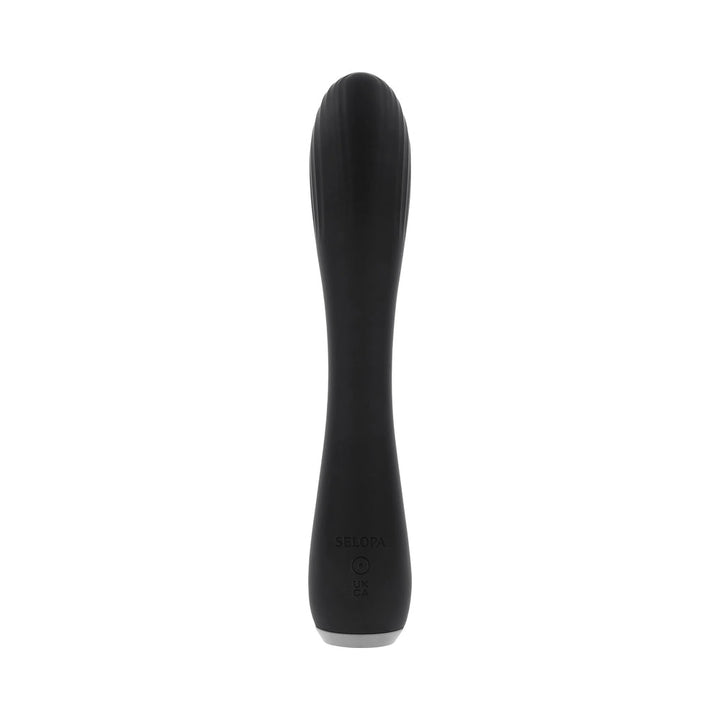 Selopa Midnight Magic Rechargeable Vibrator Silicone Black - Headshop.com