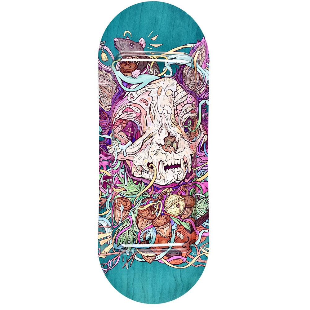 Pulsar SK8Tray Rolling Tray w/ Lid | Courtney Hannen MrOw - Headshop.com