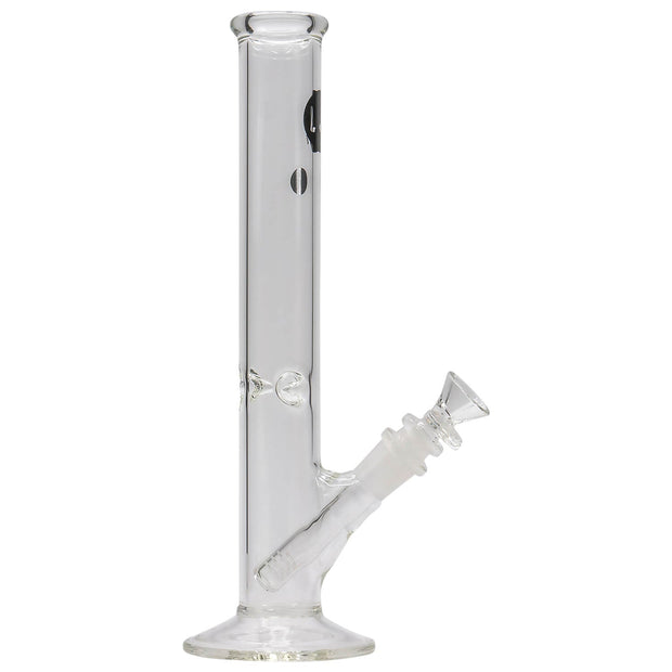 LA Pipes 12" Clear Straight Shot Bong - Headshop.com