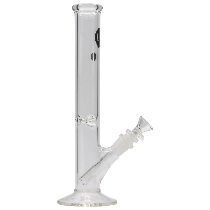 LA Pipes 12" Clear Straight Shot Bong - Headshop.com