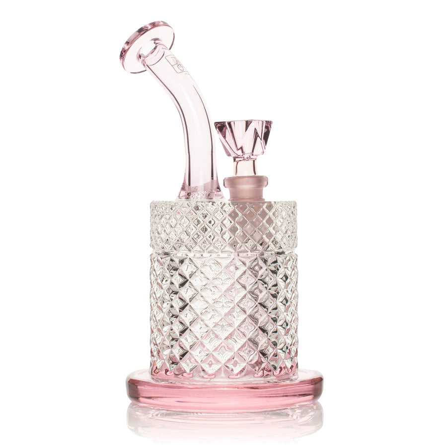 Twenties Collection Water Pipe | Pink - Headshop.com