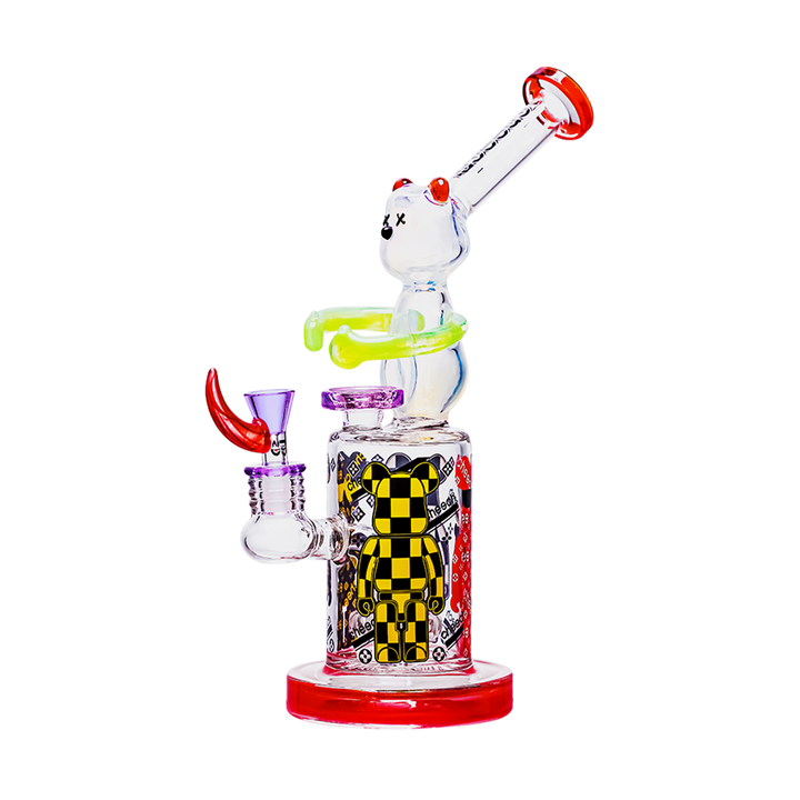 Cheech Glass 12" Ted Up Water Pipe