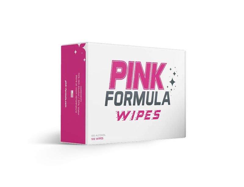 Pink Wipes - ISO All Purpose: Single Pack - Headshop.com