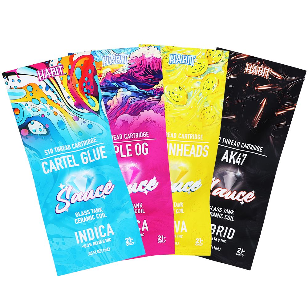 Habit THCA Sauce Ceramic Coil Cartridge | 1g | 10ct - Headshop.com