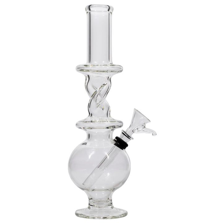 LA Pipes "The Typhoon Twister" Glass Bong - Headshop.com